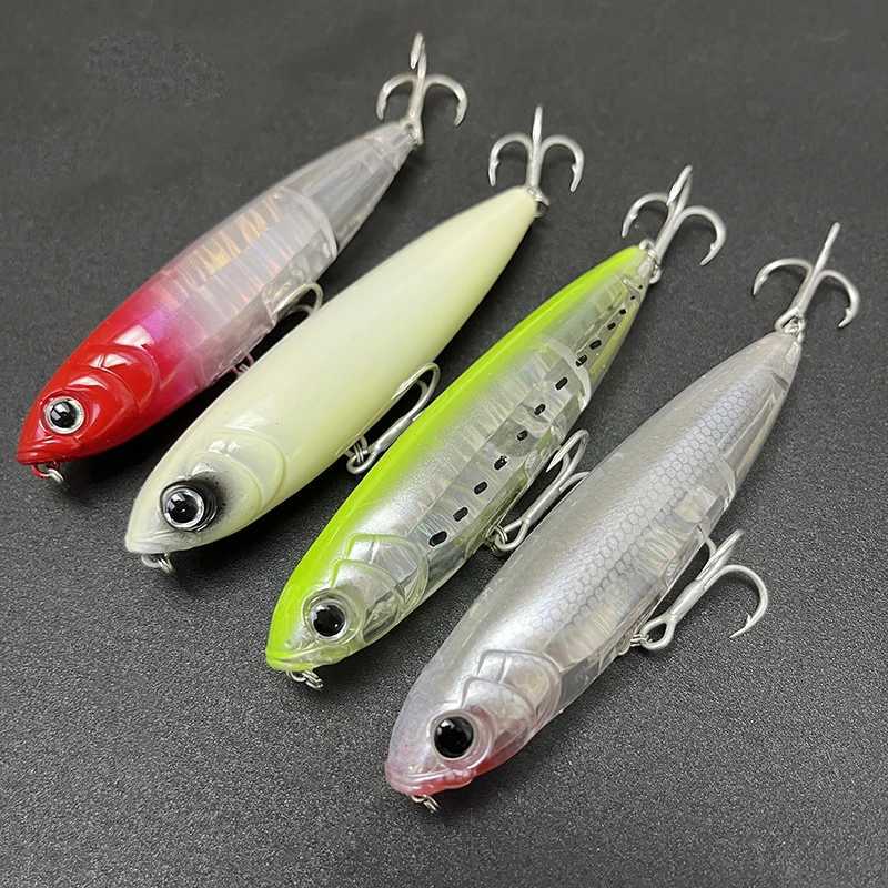 17g Surface Pencil Fishing Lures Walk the Dog Floating Wobbler Laser Artificial Bait for Trout Bass Top Water Swimbait Equipment Z250411