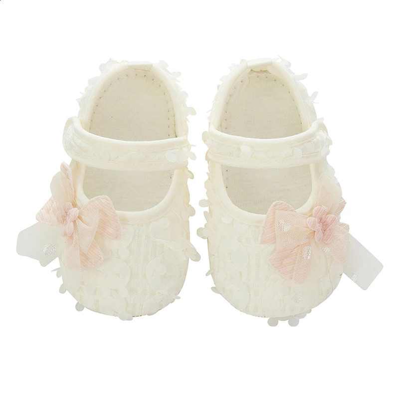 Cute baby girl bow apartment shoes for special occasions such as parties holidays and baby showers - perfect 250411