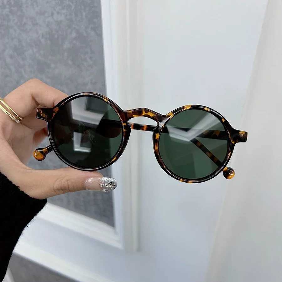 Retro Round Sunglasses Women Men Fashion Brand Vintage Sun Glasses Female Male Designer Mirror Punk Outdoor Oculos De Sol Z250411