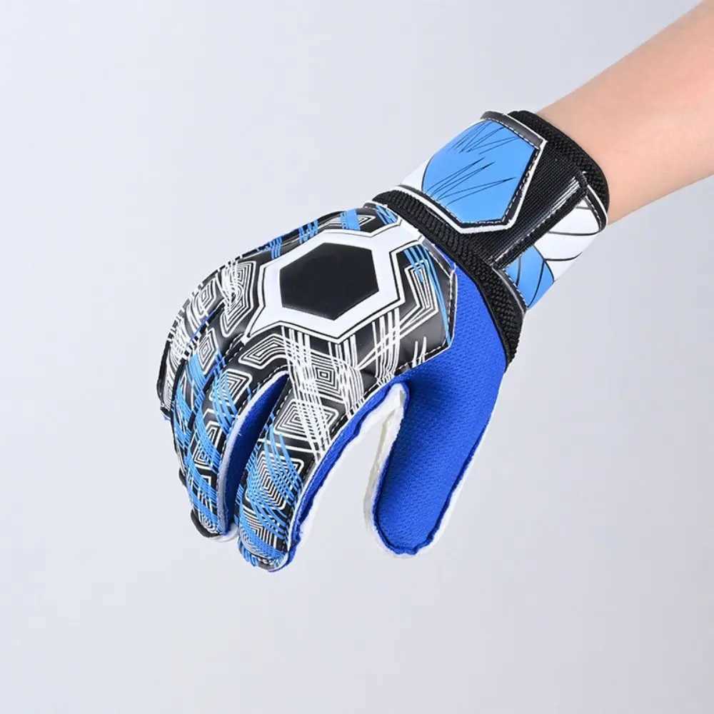 Finger Protection Goalkeeper Gloves Wear-Resistant Non-Slip Football Goalkeeper Gloves Durable Thickened Latex Soccer GlovesW251112