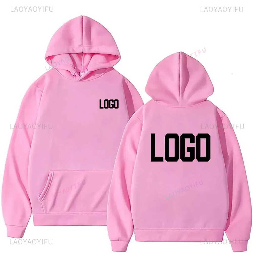 POD customization Customized Personalized Hoodies Warming Long Sleeve Sweatshirt Student Casual Custom Printed Text DIY Hoodie Fashion TopsT251112