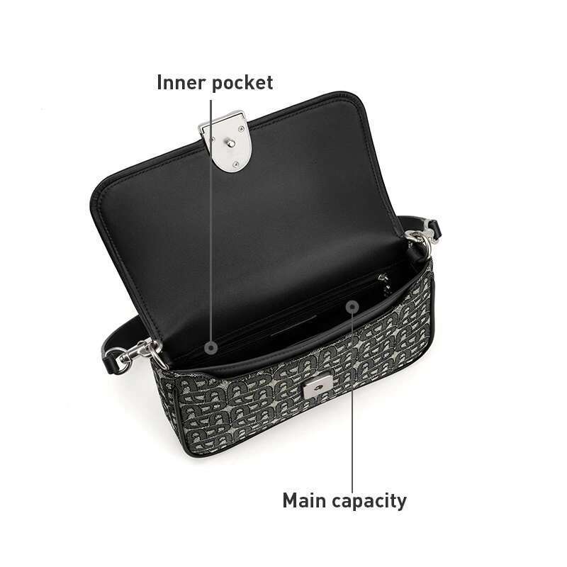 LA FESTIN 2024 New Original Shoulder Crossbody Square Handbag Women Chain Bag A-E Door Series Free Shipping