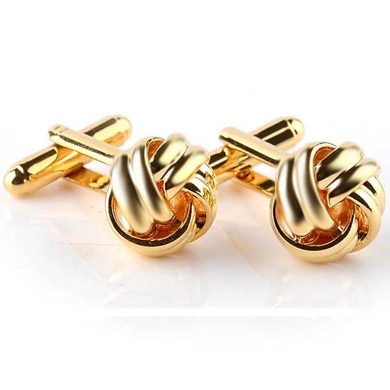 High quality mens shirt cufflinks gold-plated silver plated business and wedding French shirtsT250412