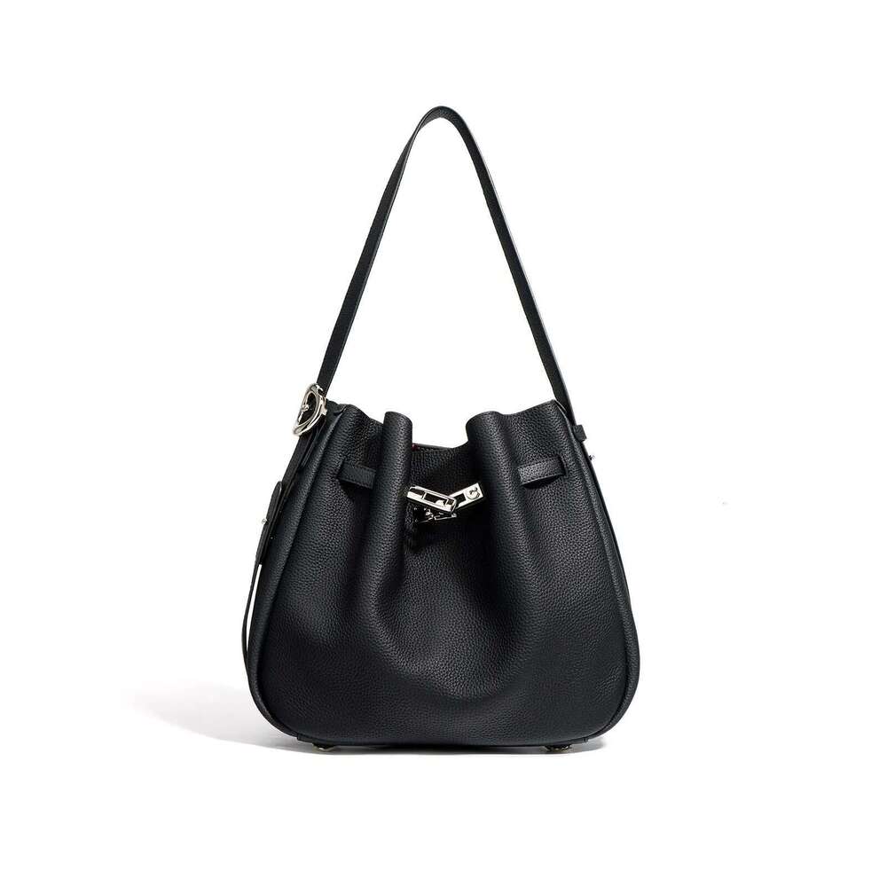 designer genuine leather handbag ladies large womens bag highquality casual crossbody new bucket bags