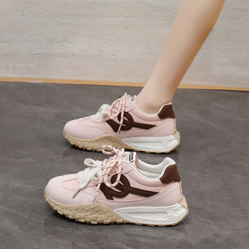 free shipping designer Running Shoes womans Shoes New Breathable message sport Heightened Athleisure Shoes
