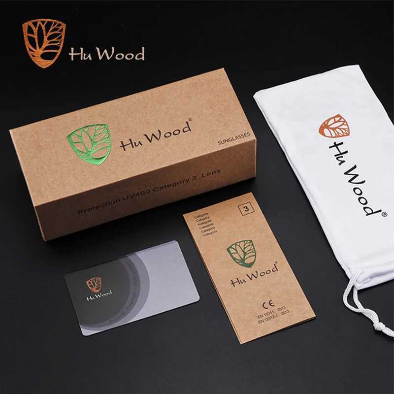 HU WOOD New High Quality Square Sunglasses For Men Polarized UV400 Fashion Sunglass Mirror Sport sun glasses Driving oculosC250411