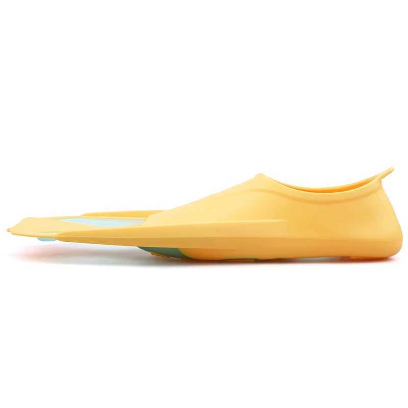 Girl/Boy Short Light Swimming Diving Fin Inflatable Foot Flip Cover Childrens Diving Fin Beginner Swimming Equipment Portable DropY250412