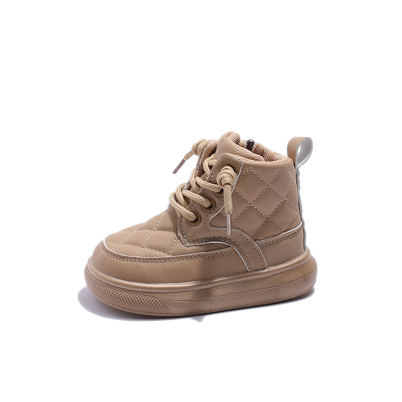 Winter Kids Boots Warm Plush Boys Toddler Girls Boots Fashion Children Casual Shoes Kidszworld Boys Girls Boots for Kids Sizes 21 - 30 K0226