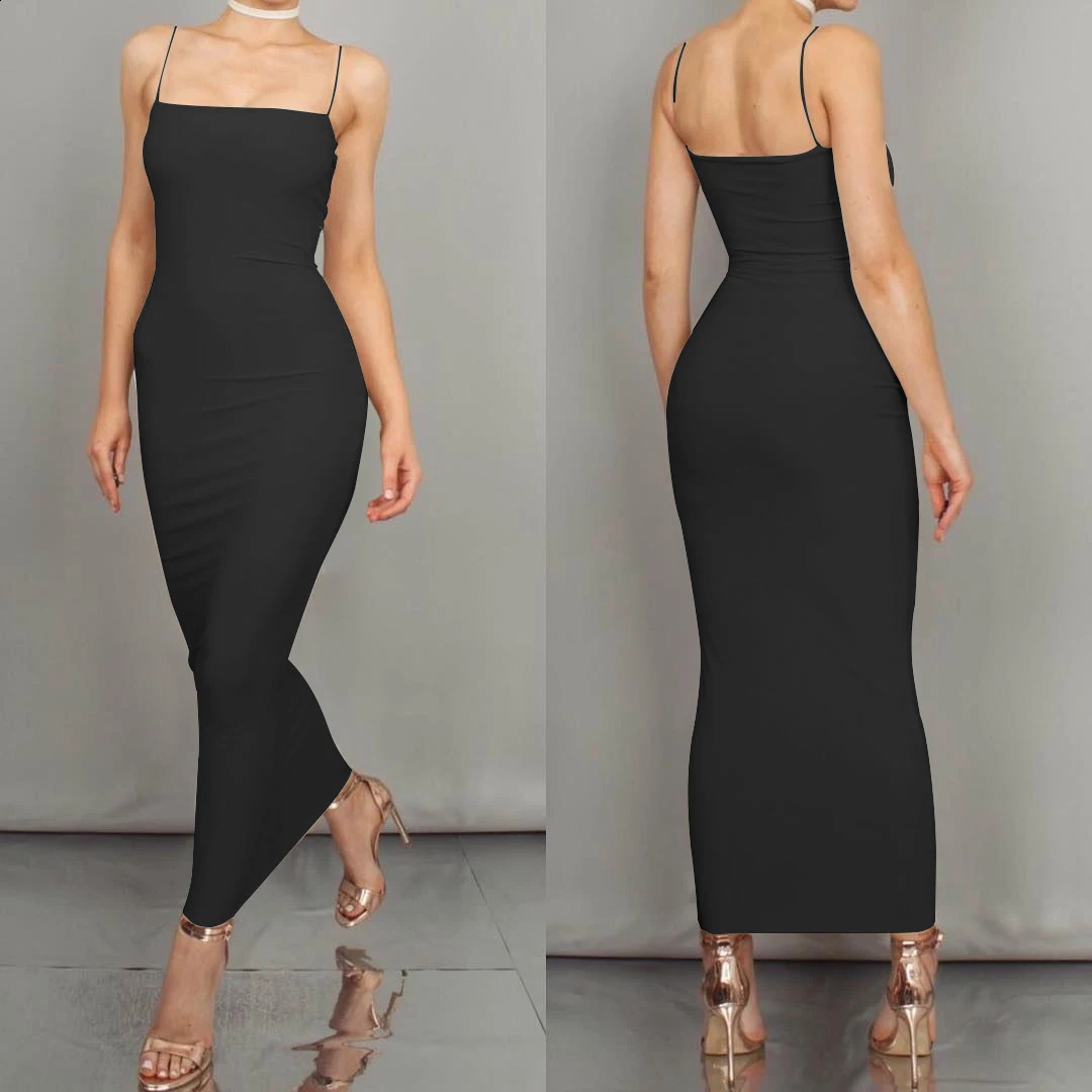 JZ1 Summer Womens Long Strap Dress Club Sexy 250411