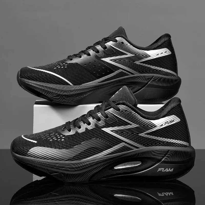 2025 Fl Palm Carbon Plate Running Shoes Men Wen High Quality Cushion Breathable Lightweight Athletic Training Footwear M Z250411