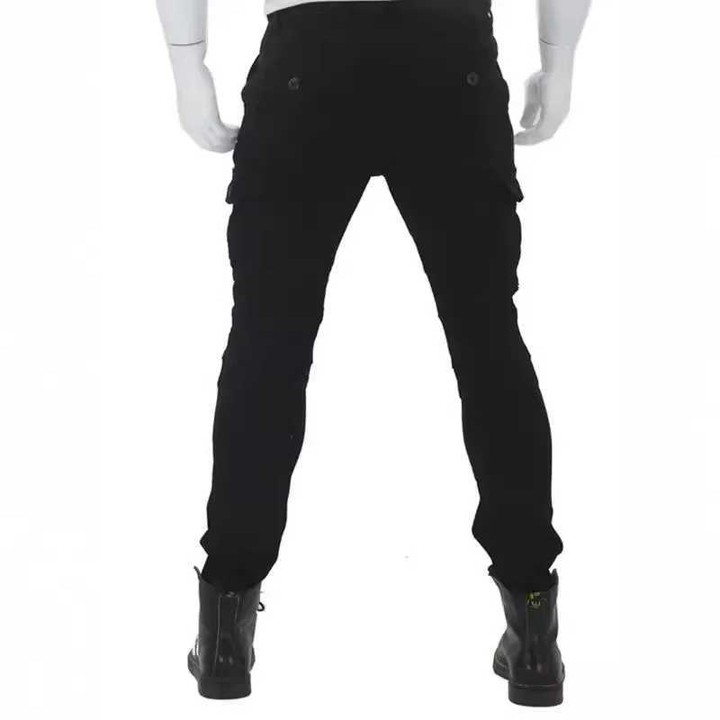 Mens motorcycle protective pants jeans breathable and wear-resistant cargo pants leisure motorcycle riding equipment W250412