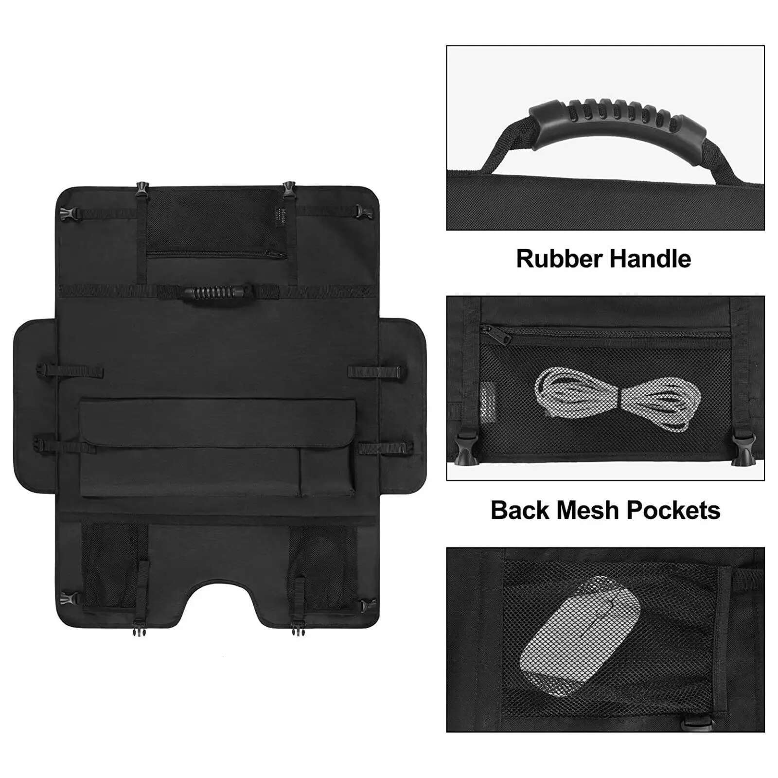 27Inch Monitors Carrying Case Protective Bag Portable Folding Desktop Computer Dust Cover For Cable Travel Office Home