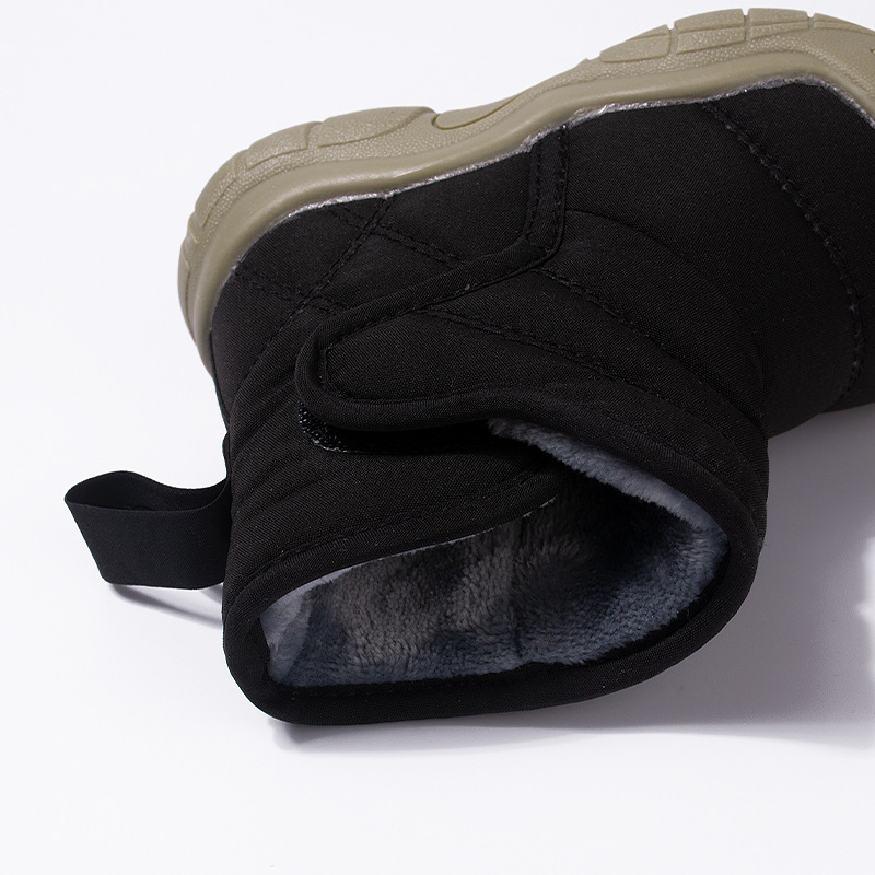 Winter Baby Cotton Shoes Toddler Waterproof Snow Boots Kids Solid Color Short Boots Kidszworld Boys Girls Daily Travel Shoes In Winter Sizes 21 - 26 K