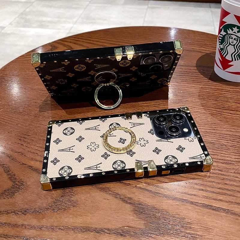 Luxury Leather Phone Case For iPhone16 14 13 12 11 15ProMax XS XR Samsung S 20 21 22 23 S24 Plus Ultra Fe Note 10 Holder Cover K251111