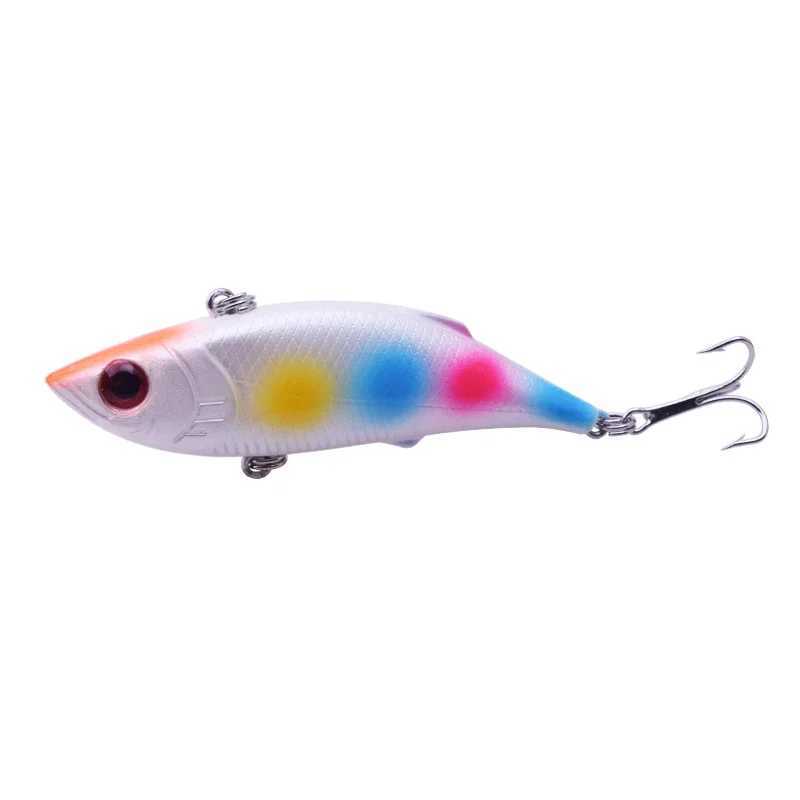 1 Pc Sinking VIB Fishing Lure Isca 9.8g 7.5cm Crankbait Swimbait Artificial Hard Bait with Hook Pesca Bass Winter Fishing Tackle Z250411