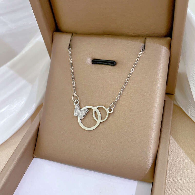 Stainless Steel Necklaces Exquisite Stars Tassel Pendants Temperament Chain Everyday Wear Necklace For Women Jewelry Party Gifts