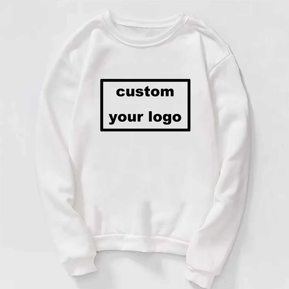POD customization Customized Print Wholesale Women Sweatshirts Unisex DIY Streetwear Drop Shipping Men ClothingT251112