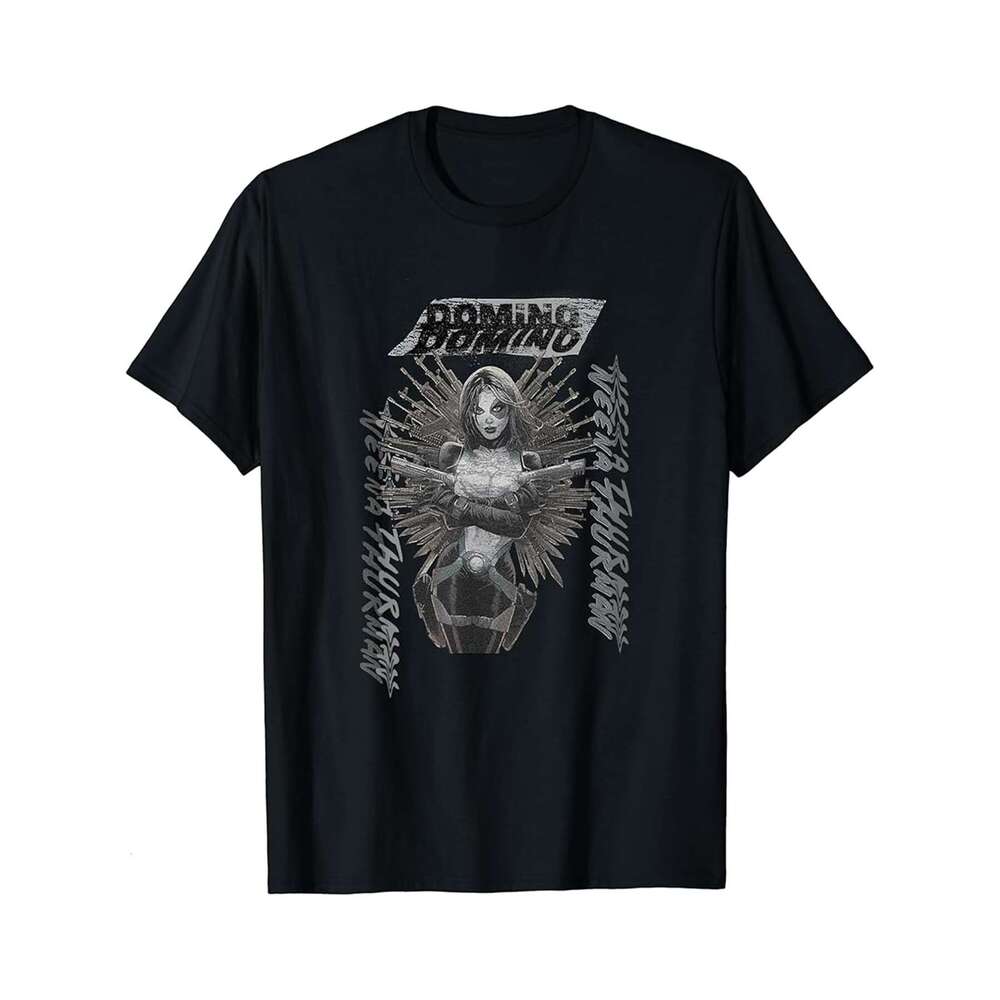 Designer T shirt Neena Thurman AKA Domino Vintage Shot - 220g T shits