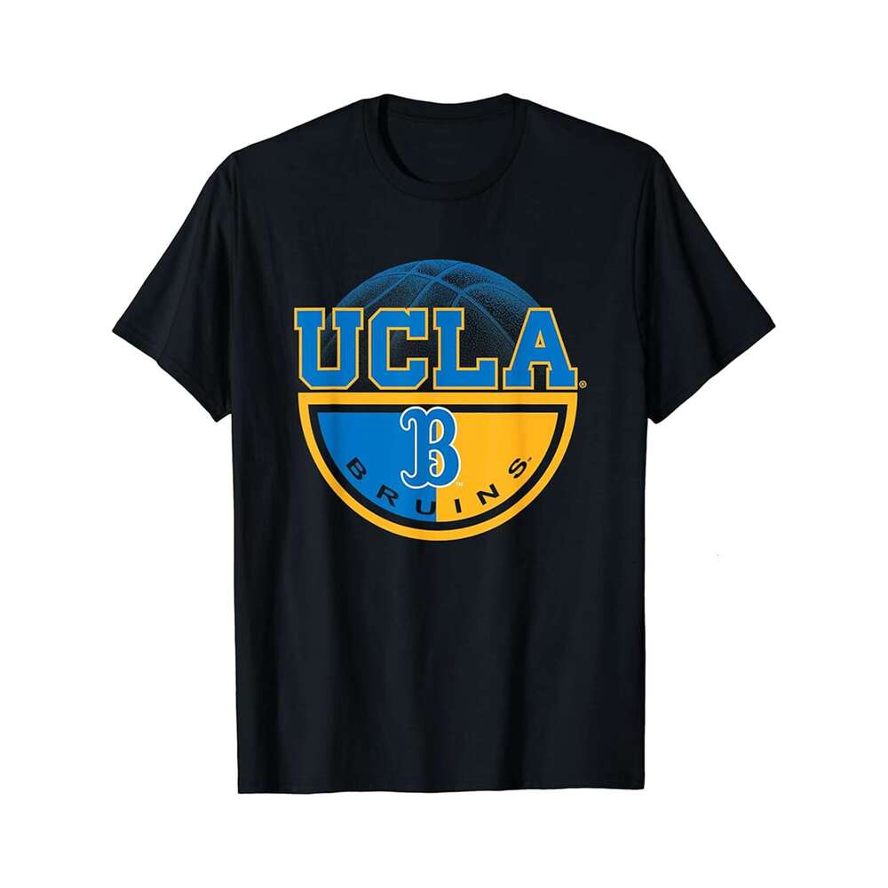 Designer T shirt UCLA Bruinss Basketball Dunk Officially Licensed ,100% cotton, short sleeve , Wrinkle resistant, Casual, comfortable fit - 220 g T-sh