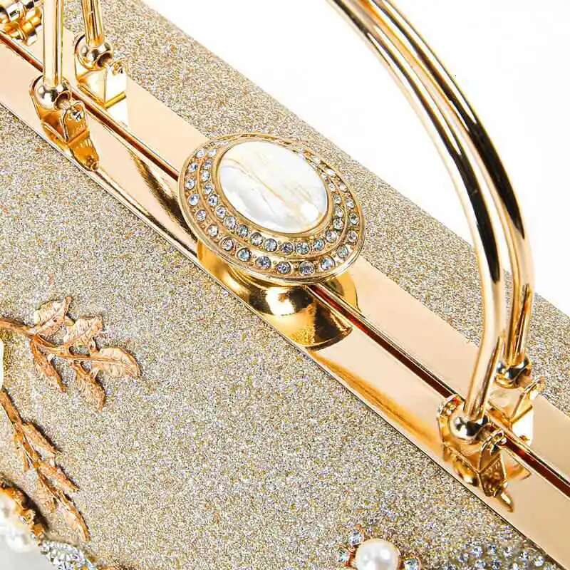 2024 New Arrival Wer Crystal Wedding Bridal Clutch Purse Designer Women's Dinner Party Tail Handbags Dia Bags
