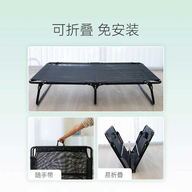 Dog house four season universal dog camp folding bed large dog summer dog bed pet supplies X250412