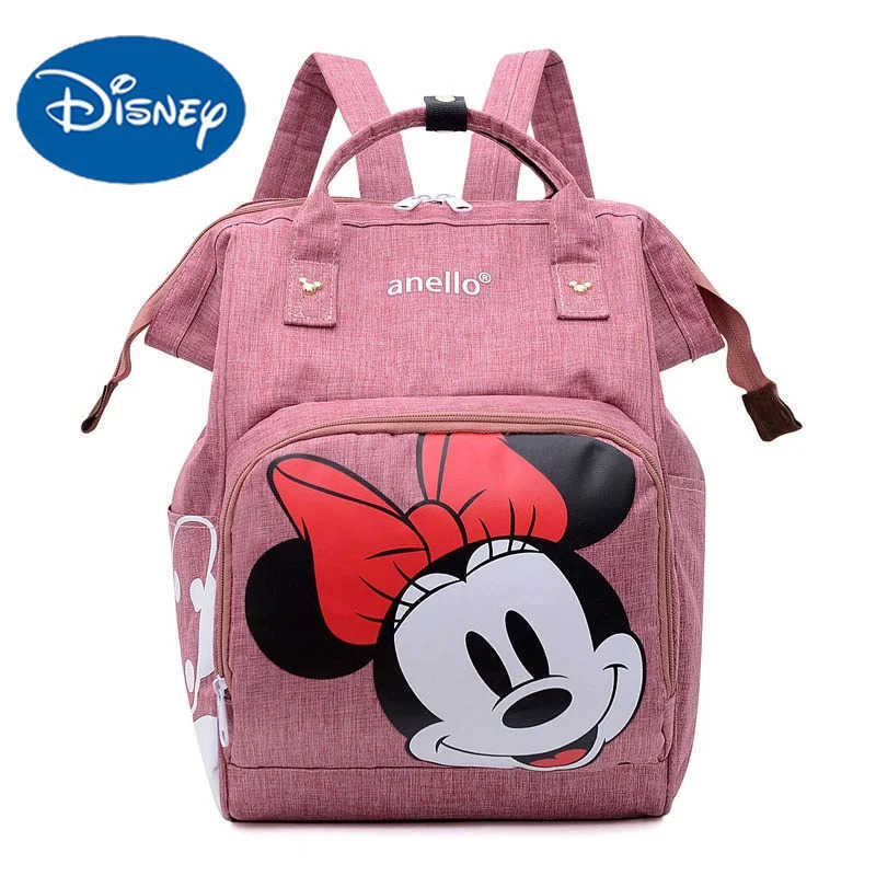Disney 2025 New Mickey Printed Mothers Backpack Large Capacity Mother and Baby Bag with Hot Bag Cute Cartoon Baby BackpackXJ250412