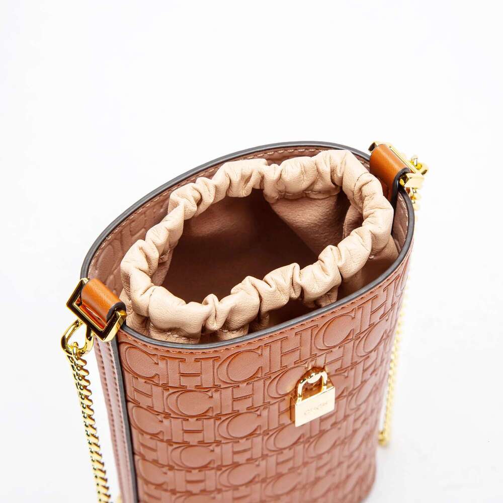 CHCH Phone 2024 New Emed Crossbody High Quality Metal Chain Bag