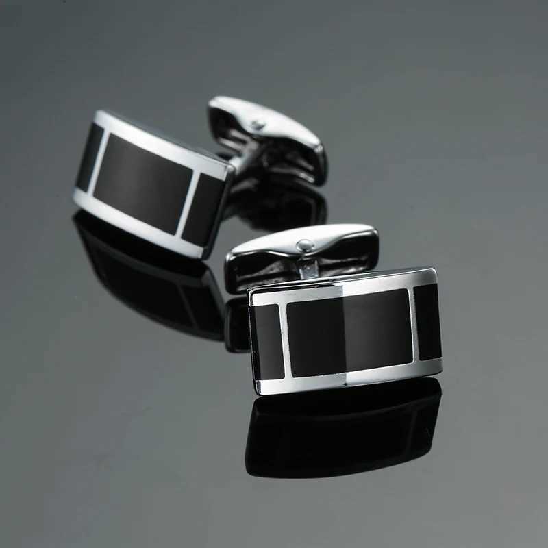 Fashion mens cufflinks stainless steel business cufflinks mens steel stamped cufflinks hand carved mens jewelryT250412