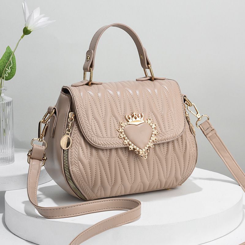 Trendy Shoulder Soft Leather Small Versatile Texture Crossbody Lightweight Women's Bag