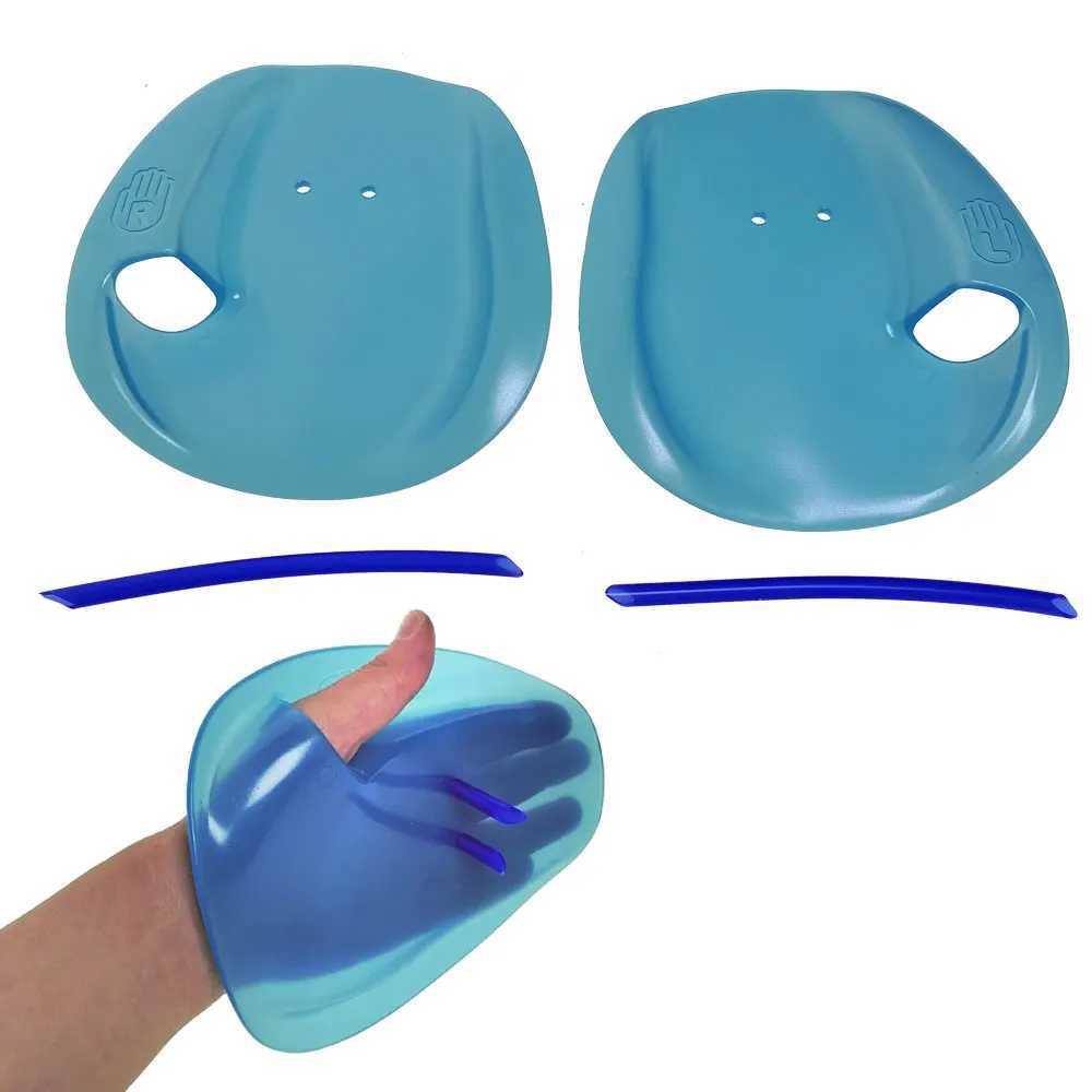 1 pair of male and female swimming fingers quick paddle finger palm gloves swimming hand strength training speed acceleratorY250412