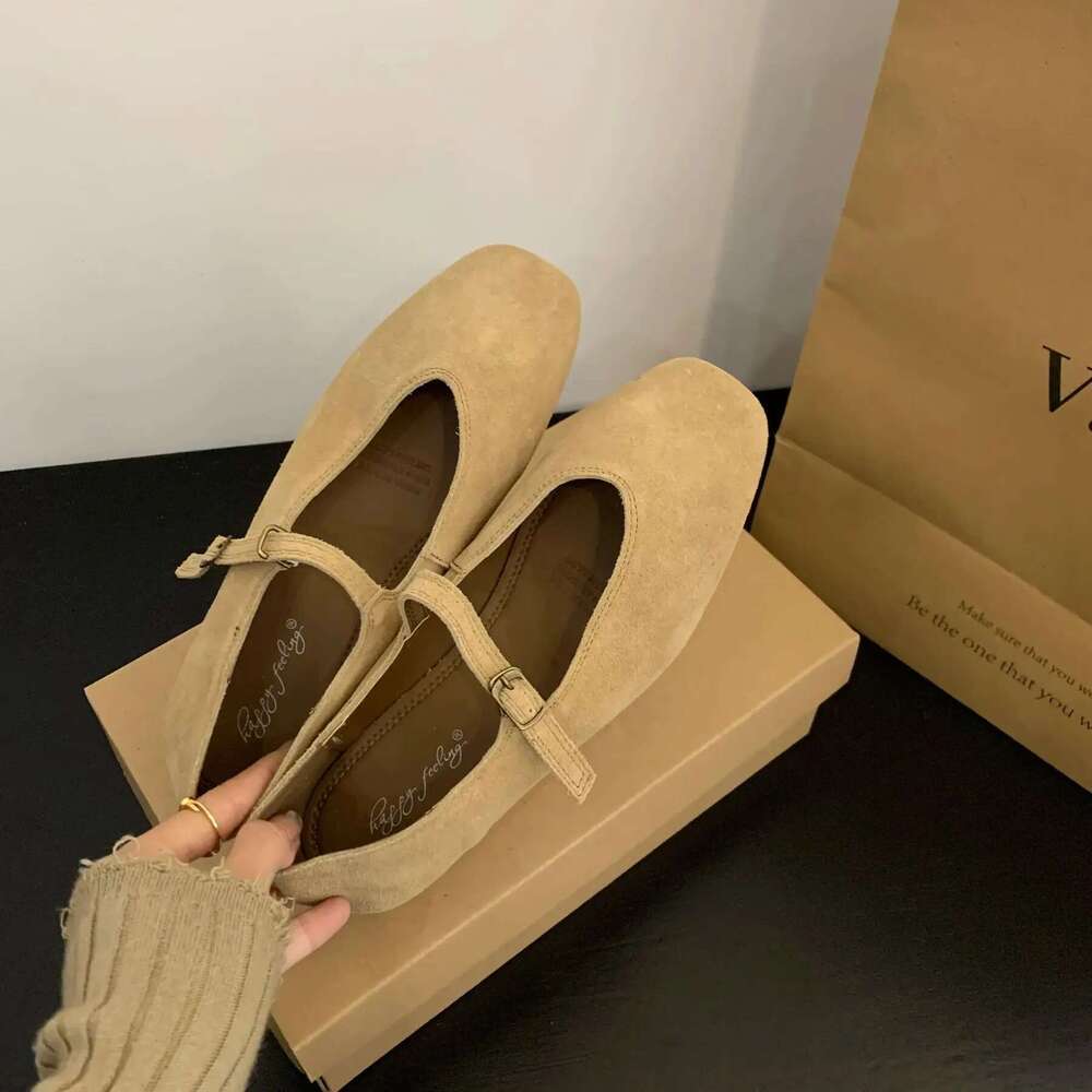 Bailamos Brand New Women Flats Round Toe Shallow Slip On Ladies Casual Ballet Soft Real Leather Eelgant Dress Shoes Size41