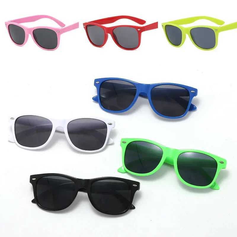 2024 New Fashion Brand Kids Sunglasses Child Black Sun Glasses Anti-uv Baby Sun-shading Eyeglasses Girl Boy Sunglass Z250411