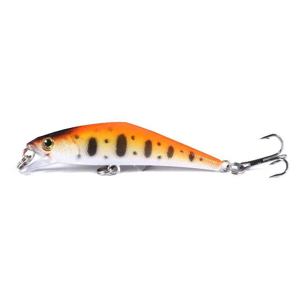 1pc Japan Pesca Stream Fishing Lure 68mm 5.2g Sinking Minnow Peche Artificial Hard Bait For Bass Perch Pike Salmon Trout Lure Z250411