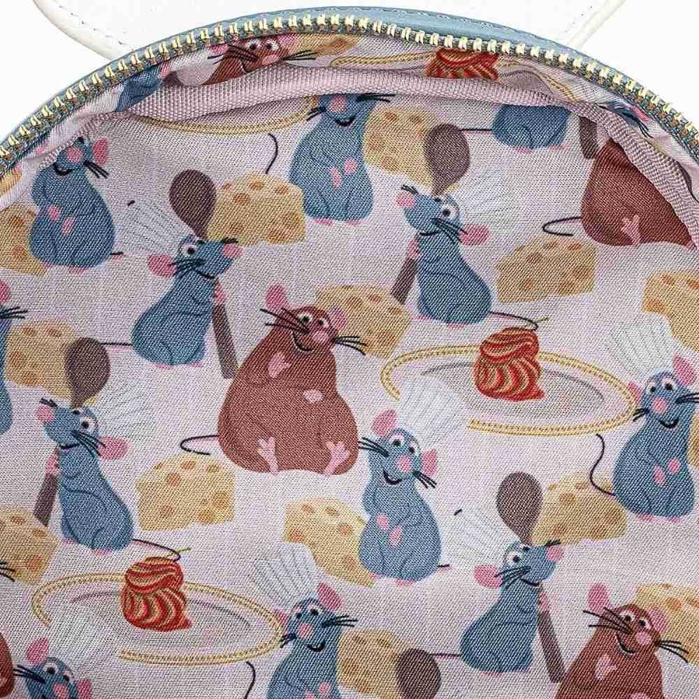 Disney Ratatouille Chef Role Play Womens Double Strap Shoulder Bag Wallet School Backpack Womens Backpack Casual Bag Girlfriend Gift X250412