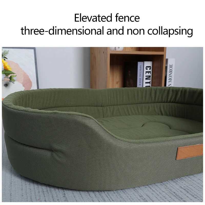 Polar wool dog bed waterproof 600D Oxford cloth and winter warm polar wool double-sided suitable for all seasons X250412