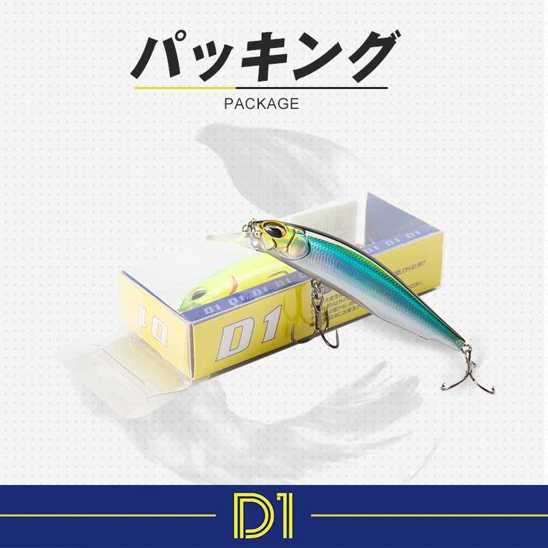D1 Realis Minnow Fishing Lures Trout Lure 77mm/8.4g Suspending 65mm/5g Sinking Artificial Hard Wobblers For Bass 2020 Tackle Z250411