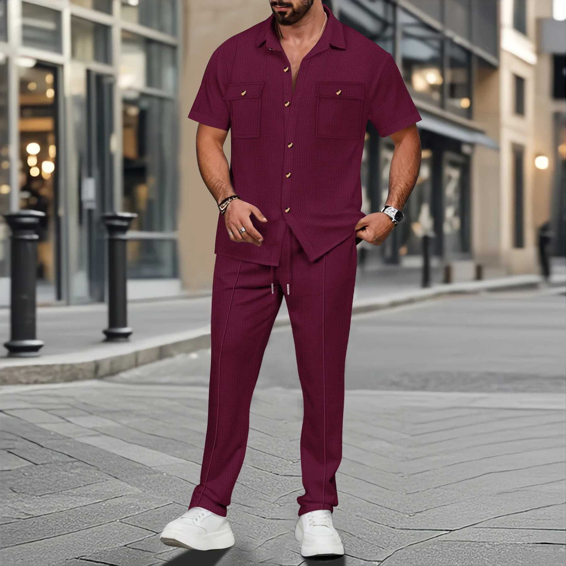 New outdoor sportswear 2025 mens short sleep mens casual mens jacket can be worn high-end summer jacket mens two setsXJ250412