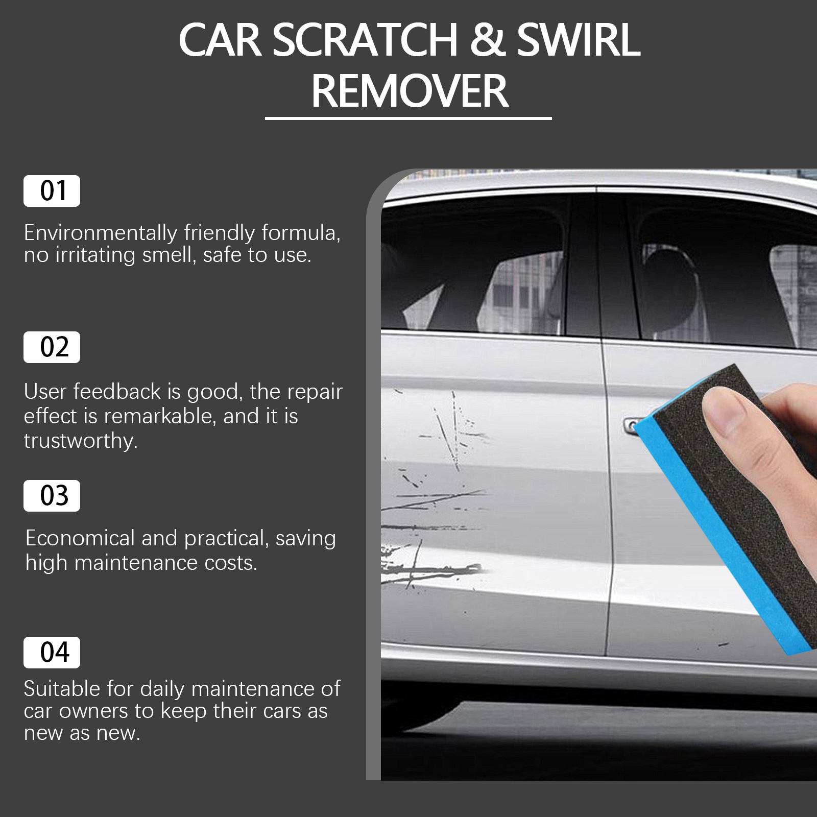 Universal Car Scratch Remover 15ML Car Paint Care Tool Auto Swirl Remover Scratches Repair Polishing Cream Car Paint Repair Kit