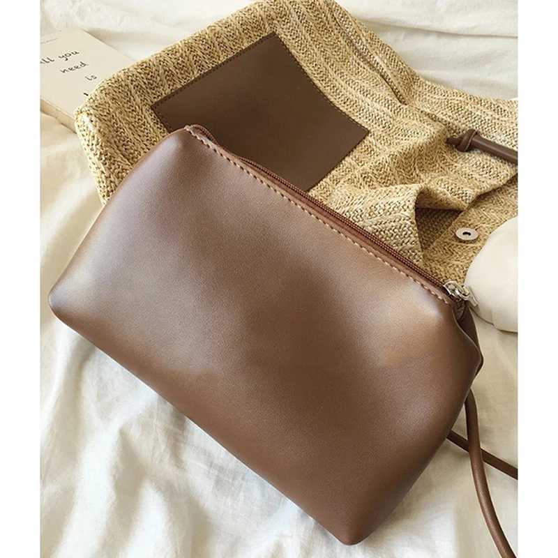 Beach bag retro Str bag 2024 lunch bag shoulder wallet commuting designer luxury bag large capacity shoulder bag womens handbagXJ250412