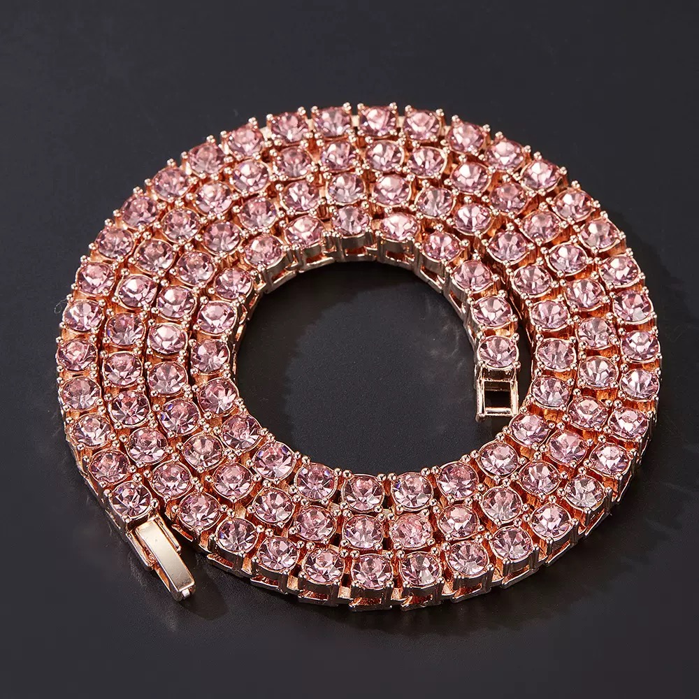 Ice-Out 12MM Baguette Sterling Silver Cuban Link Necklace for Men