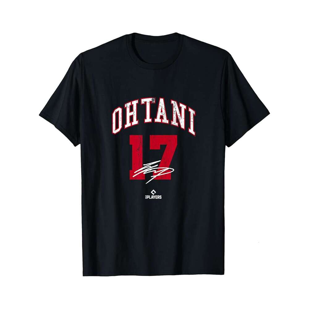 Designer T shirt Shohei Ohtanis MLBPA Los Angeles Baseball Player California - 220g T shits