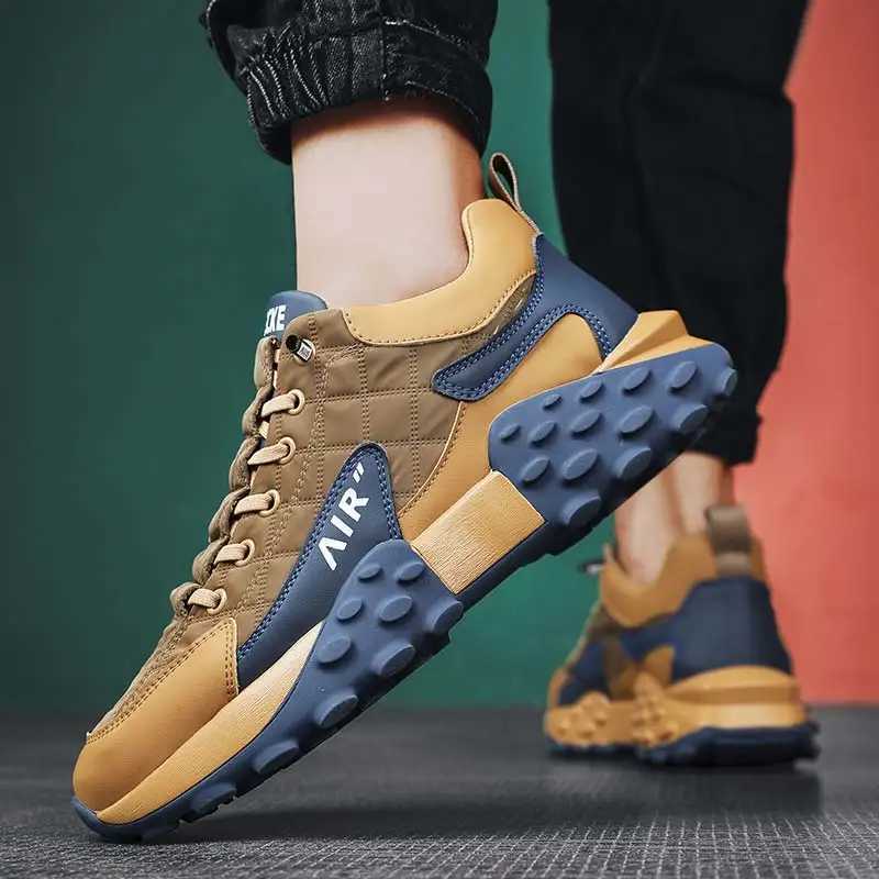 2025 Autumn and Winter Air Large Mens Shoes Wear resistant Casual Sports Shoes Mens Fashion Casual Sports Shoes W250412