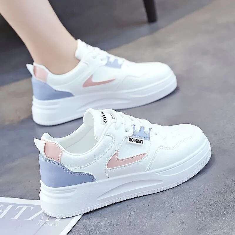2025 Summer New Women's Thick Bottom High Top Designer Fashion Sports Shoes Casual Vulcanized Sports White Women's Shoes Flat Shoes