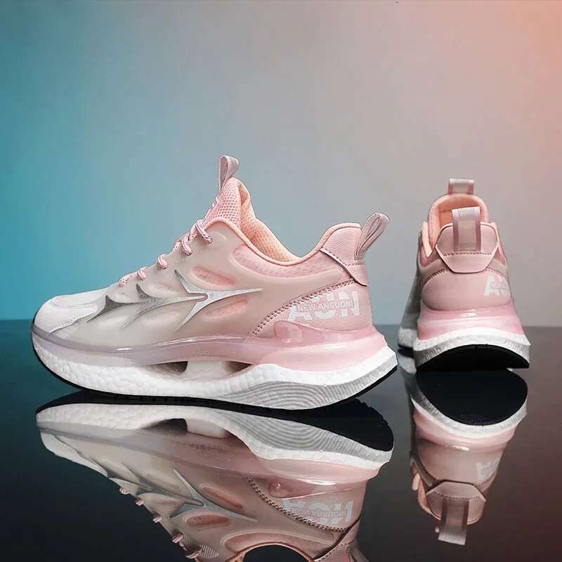 2025 Summer New Running Women's Breathable Mesh Designer Fashion Sports Shoes Men's Outdoor Cushioned Slow Running Sports Shoes