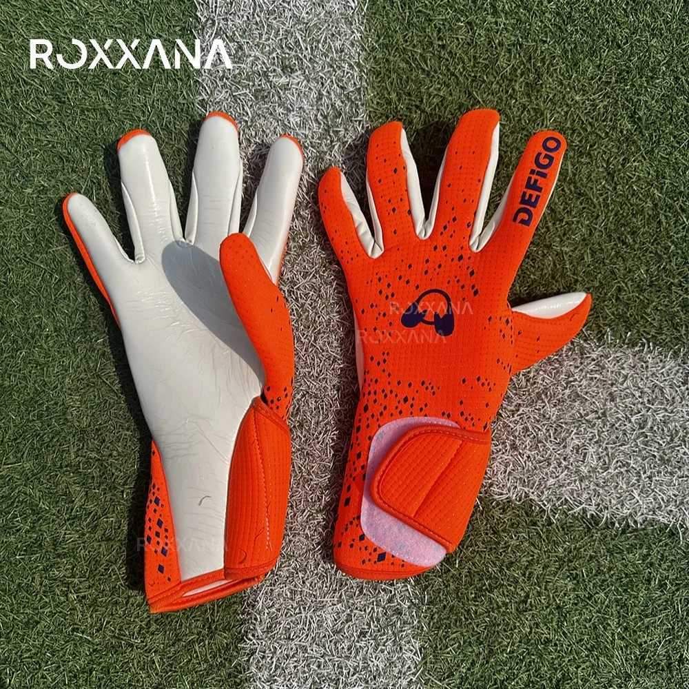 ROXXANA High Performance Protective Adult Football Goalkeeper Gloves - Latex Grip Anti SlipXJ250412