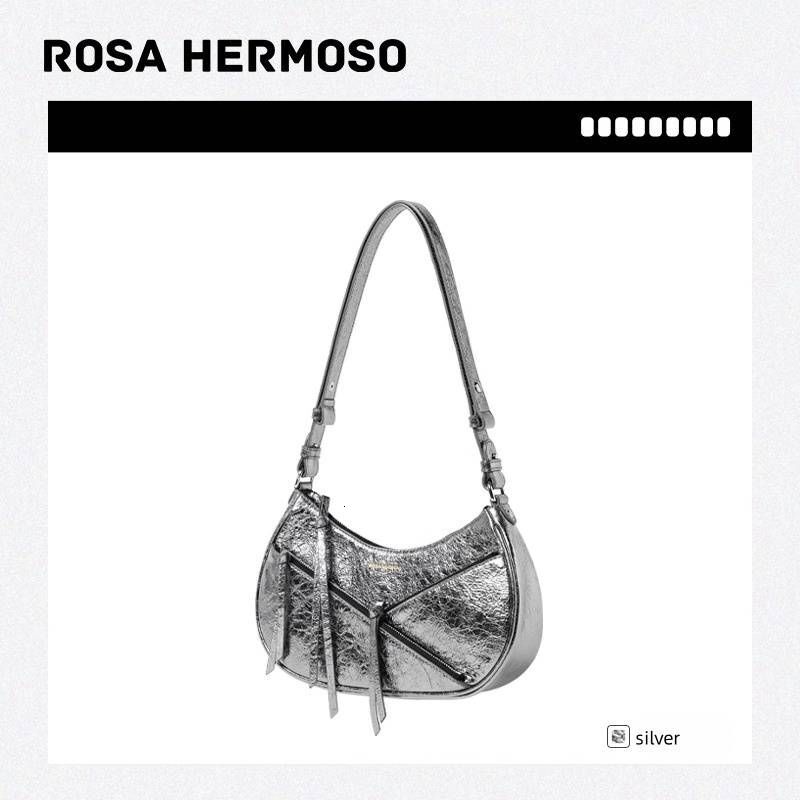 Genuine Leather Sweet And Cool Crossbody Bags Oil Wax Top Layer Cowhide High Quality Shoulder Bag Hot Sale Fashion Women's Motorcyclebag