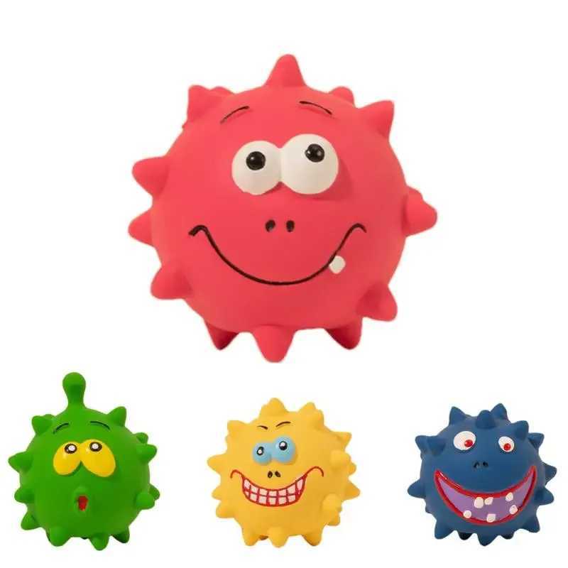 Latex squeezing pet dog interactive chewing toy small dog bite resistant teeth cleaning toy plush chewing toy dog supplies Z250412