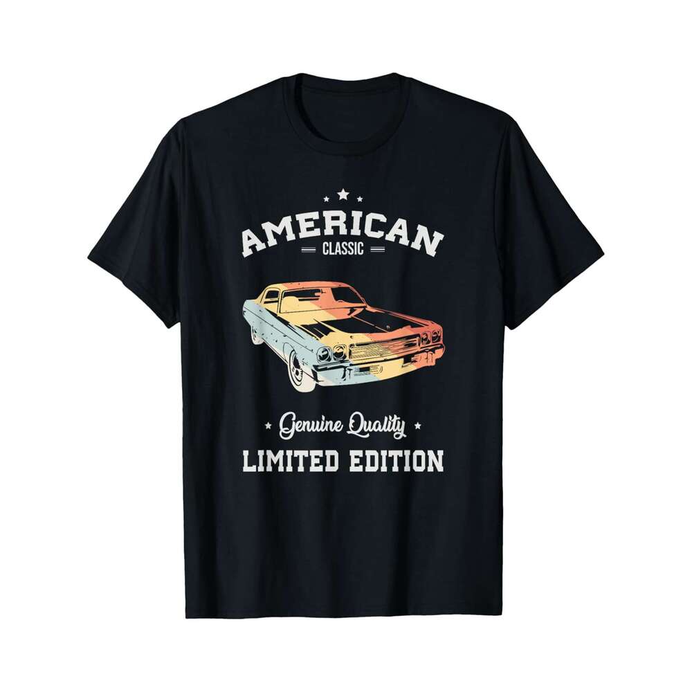 Designer T shirt American Classic Limited Edition Vintage Retro - 220g T shits