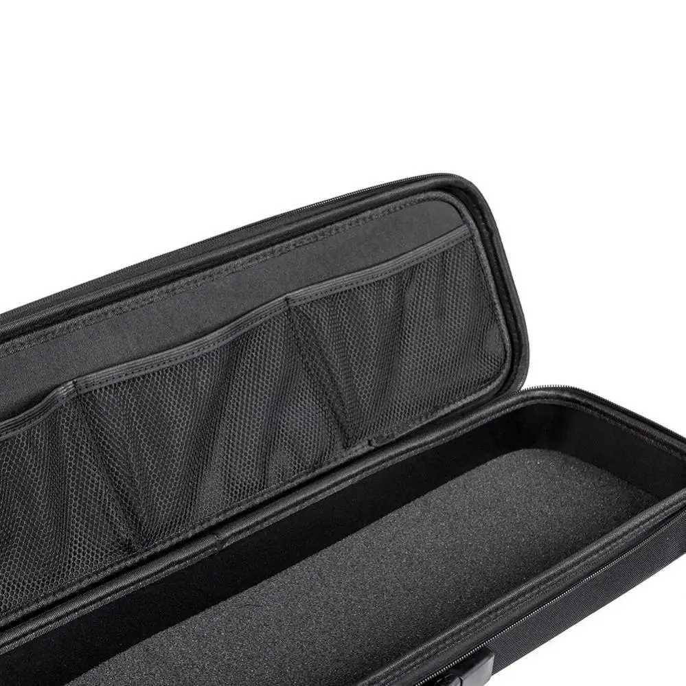 64 x 16 x 7cm Portable Fishing Tackle Bag Hard EVA Box Fishing Rods Reel Line Lure Tool Thicken Large Multifunction Storage Case Z250411