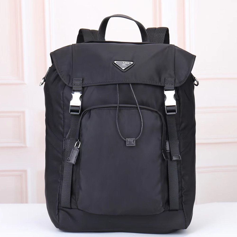 Re-Nylon Saffiano Backpack Designer classic stylish shoulder bag student bag mens mountain climbing bag womens on foottravel bag high quality wholesale Z0024